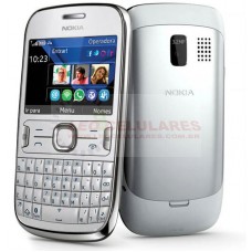Nokia Asha 302, 3G, Wi-fi, Câmera 3.2 MP, Mp3 Player, Branco